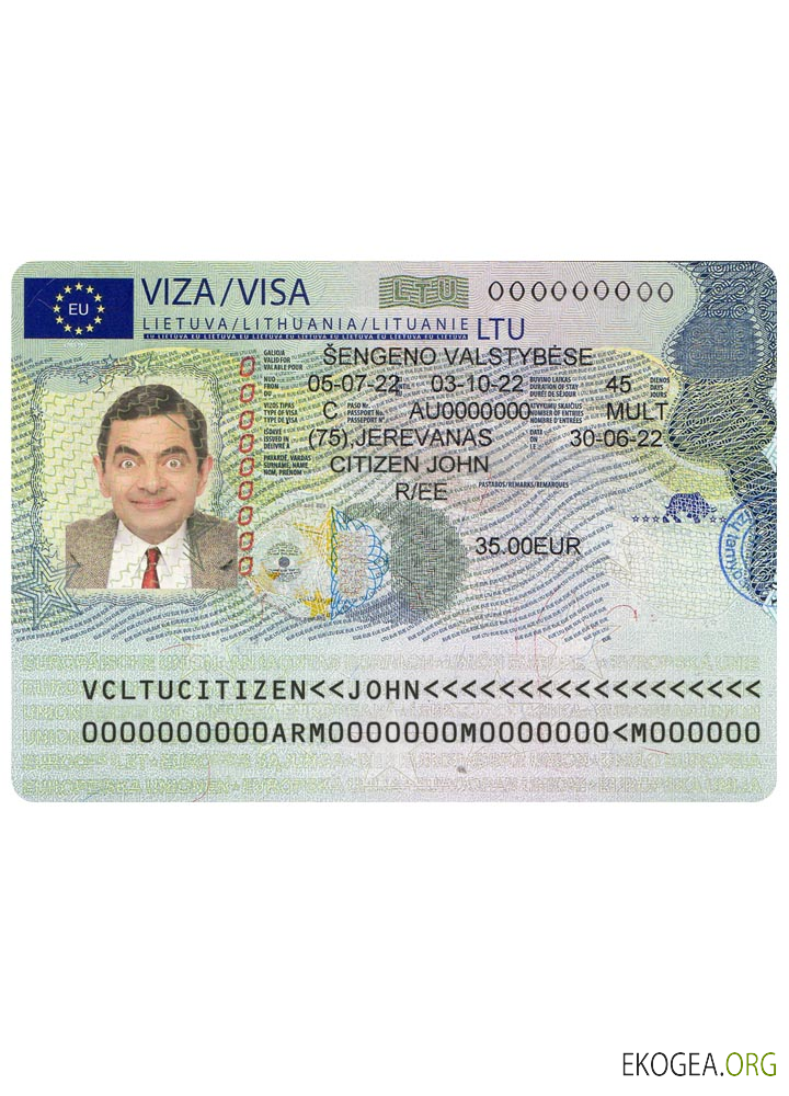 VISA SCHENGEN POUR LA LITUANIE DE L'AMBASSADE DE LITUANIE (2022)